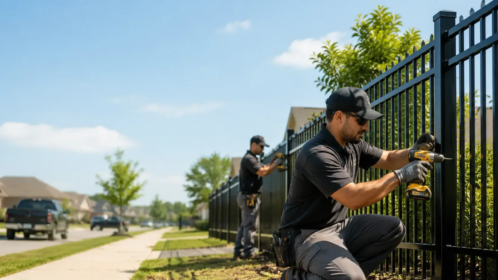 Metal Fence Installation in Shelby, IA